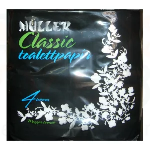 Müller toalettpapír Classic 2 rétegű 4 tekercs