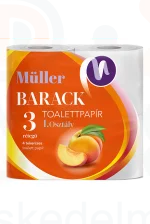 Müller toalettpapír Barack 4 tekercs Kép