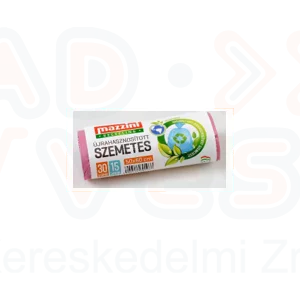MAZZINI Újrahasznosított Szemetes zsák 30 l (45x50cm) 15 db/roll