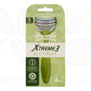 Wilkinson Xtreme3 EcoGreen borotva 4 db