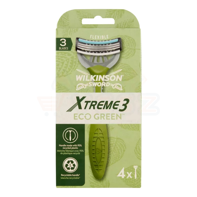 Wilkinson Xtreme3 EcoGreen borotva 4 db Kép