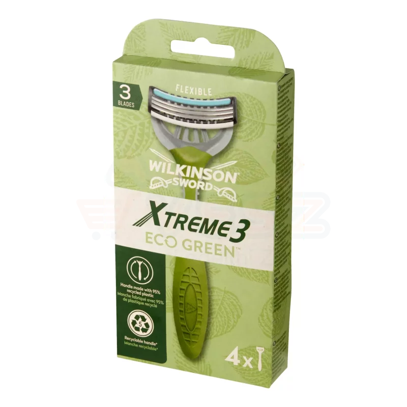 Wilkinson Xtreme3 EcoGreen borotva 4 db Kép
