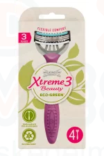 Wilkinson Xtreme3 EcoGreen Beauty borotva 4 db Kép