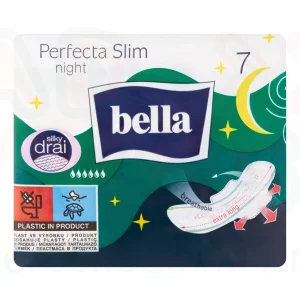 BELLA PERFECTA Slim Night Egészségügyi Betét 7 db