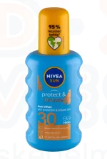 NIVEA SUN FF30 Protect & Bronze Barnulást Támogató Napozó Spray 200 ml Kép