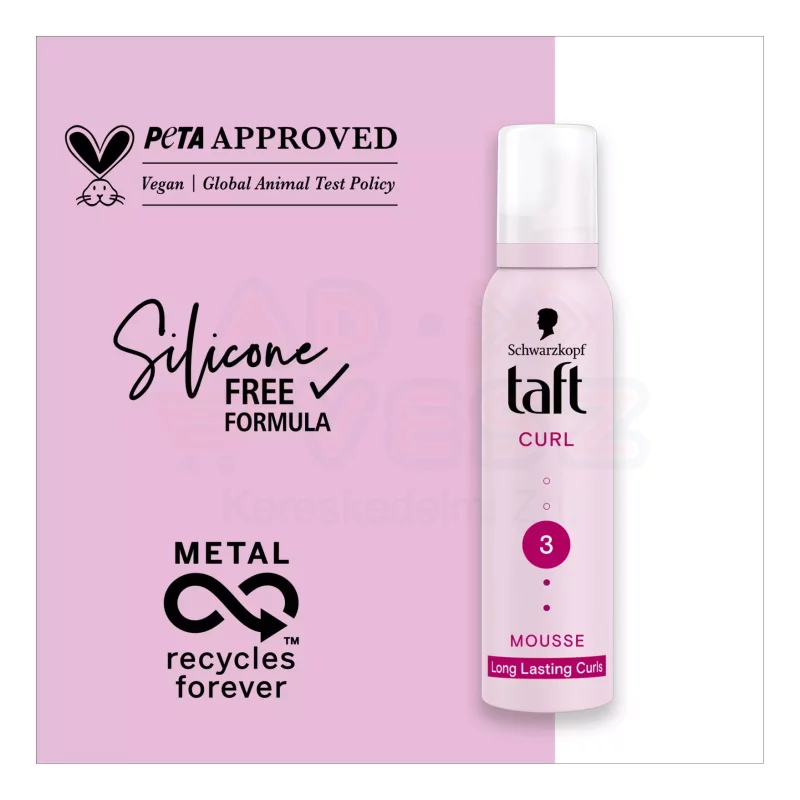 Taft hajhab 200 ml Curl hullámos hajra Kép