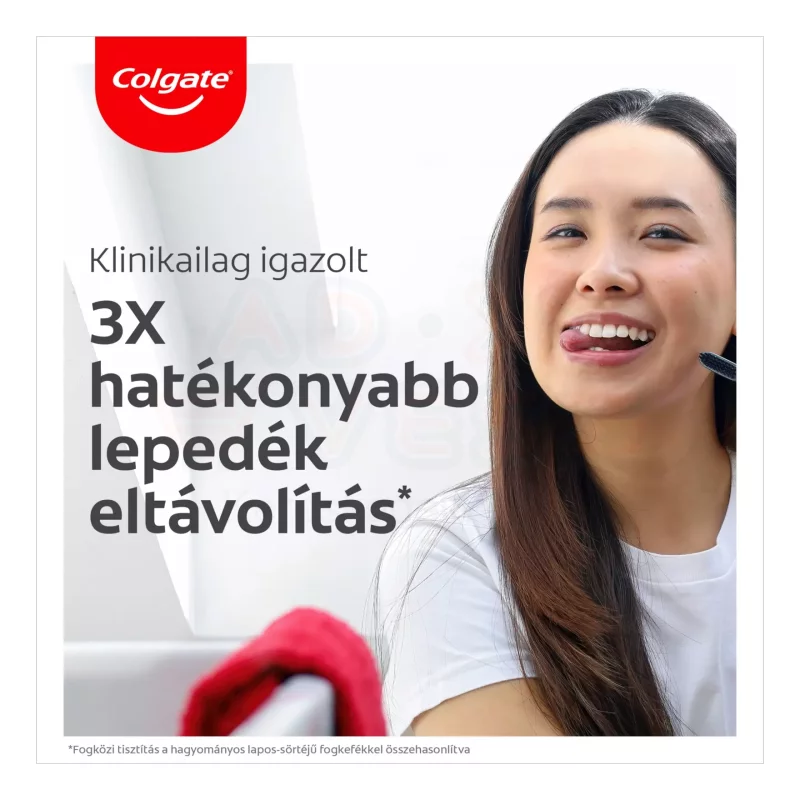 COLGATE fogkefe Slim Soft Charcoal Kép