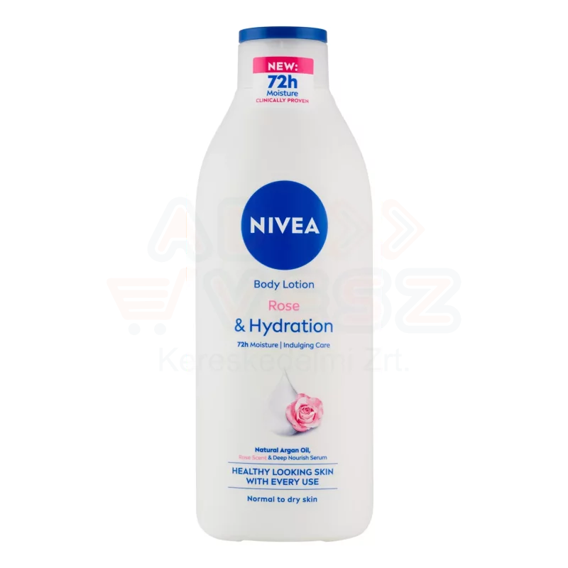 NIVEA testápoló tej 400 ml Rose Touch Kép