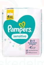 Pampers törlőkendő 4x80 db Sensitive Kép