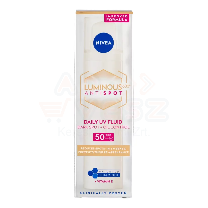NIVEA Luminous 630 Pigmentfoltok elleni nappali krém 40 ml SPF 50 Kép