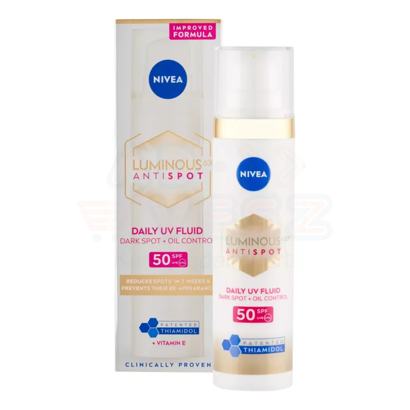 NIVEA Luminous 630 Pigmentfoltok elleni nappali krém 40 ml SPF 50 Kép