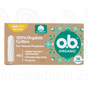 o.b. tampon 16 db Organic Normal (6 db/#)