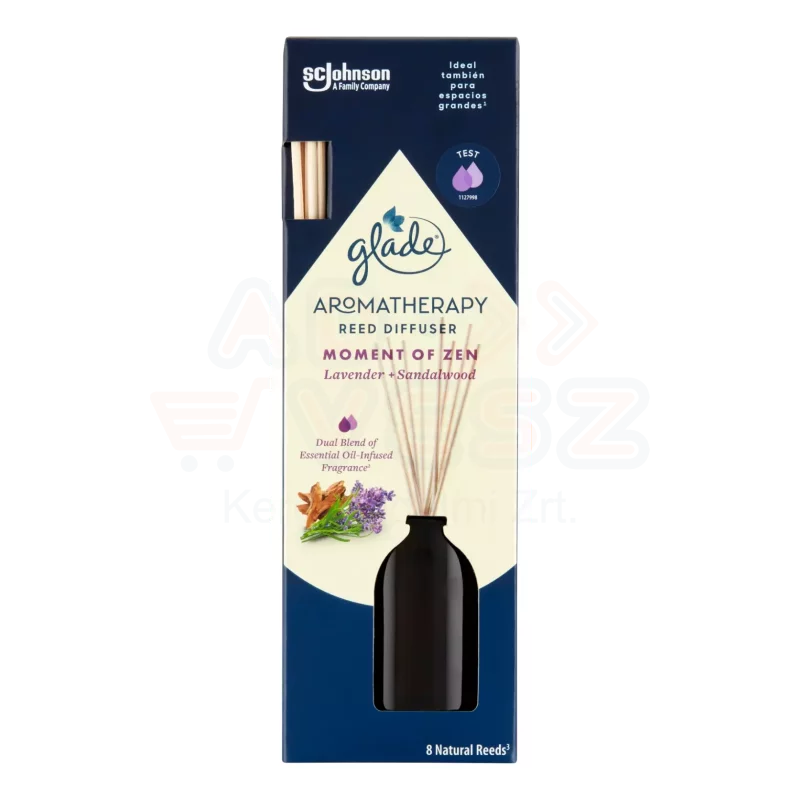 Glade® Aromatherapy Reed Diffuser fapálcás illatosító Moment of Zen Kép