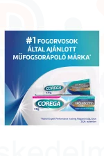 Corega Erős Ízmentes műfogsorrögzítő krém 70 g Kép