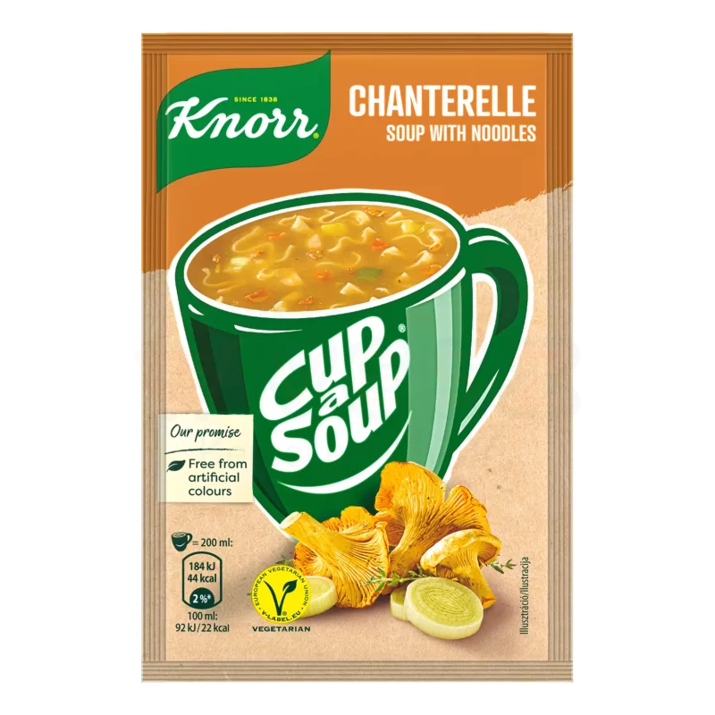 KNORR Bögrés Rókagomba leves 13 g Kép