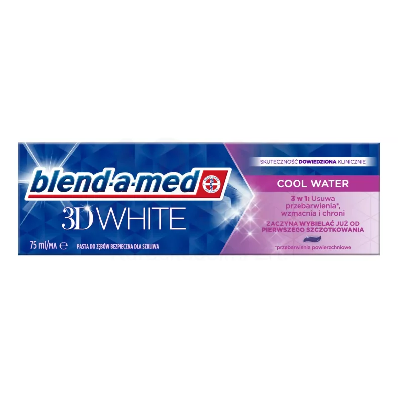 Blend-A-Med fogkrém 75 ml 3D White Cool Water Kép