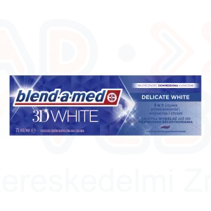Blend-A-Med fogkrém 75 ml 3D White Delicate White