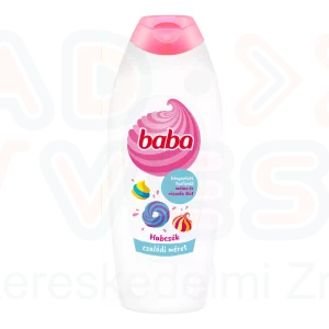 BABA tusfürdő 750 ml Habcsók málna és rózsafa illattal