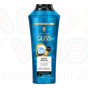 Gliss sampon 400 ml Aqua Revive normál hajra