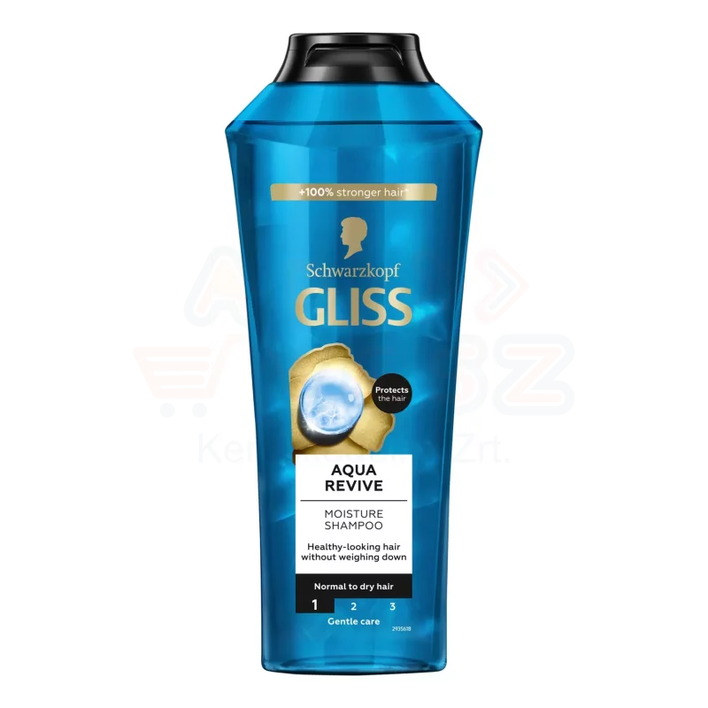 Gliss sampon 400 ml Aqua Revive normál hajra Kép