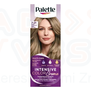 Palette ICC intenzív krémhajfesték (7-21) hamvas középszőke