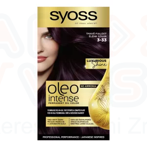 Syoss Color Oleo intenzív olaj hajfesték  3-33 élénk szilva