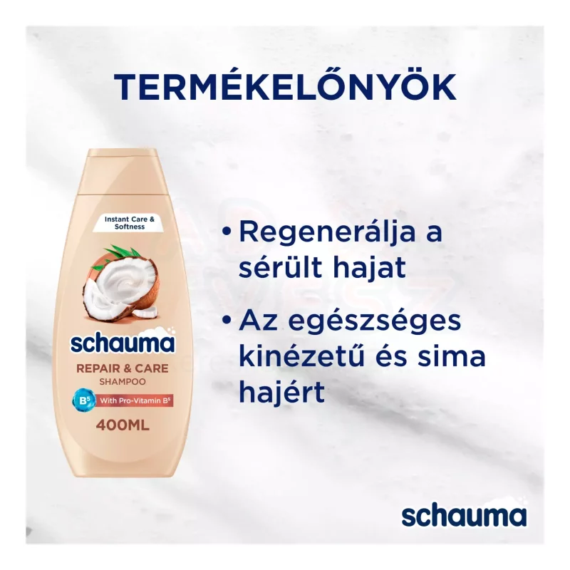 Schauma sampon 400 ml Repair&Care Kép