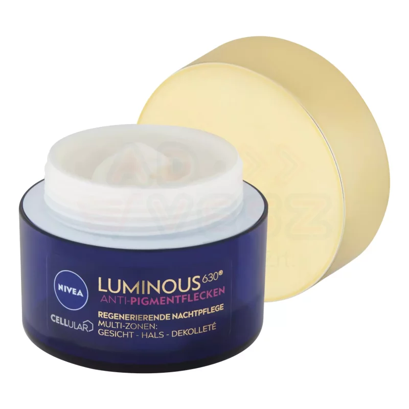 NIVEA Cellular Luminous 630 Pigmentfoltok elleni éjszakai krém 50 ml Kép