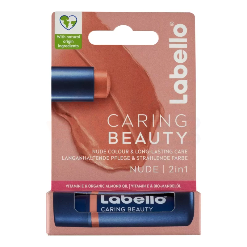 LABELLO Caring Beauty  Nude színezett ajakápoló Kép