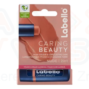 LABELLO Caring Beauty  Nude színezett ajakápoló
