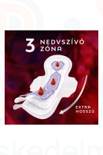 Libresse egészségügyi betét 8 db Ultra Goodnight szárnyas Kép