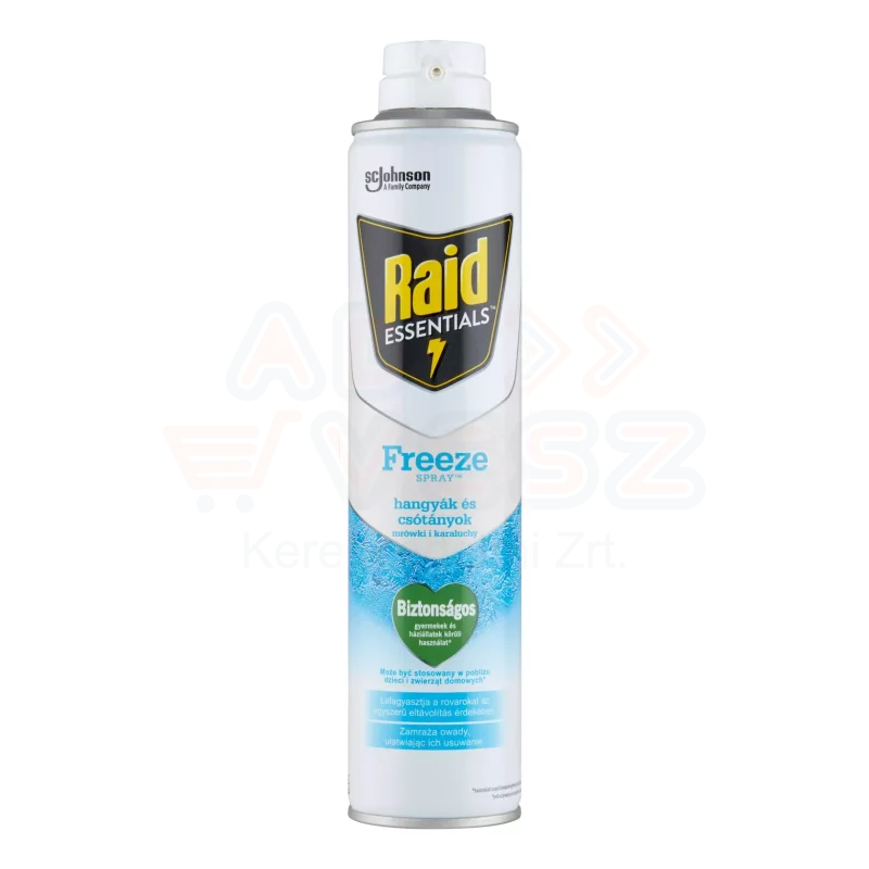 Raid® Essential Freeze Rovarfagyasztó Spray 350 ml Kép