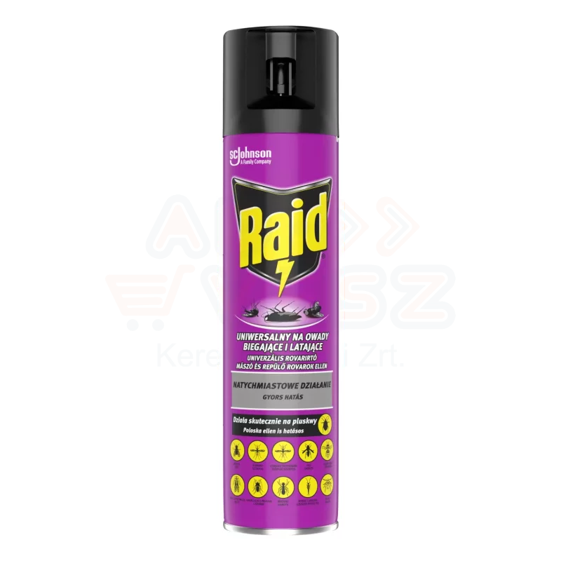 Raid® Univerzális rovarírtó aerosol 400 ml Kép
