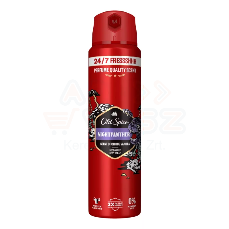 Old Spice deo spray 150 ml Night Panther Kép