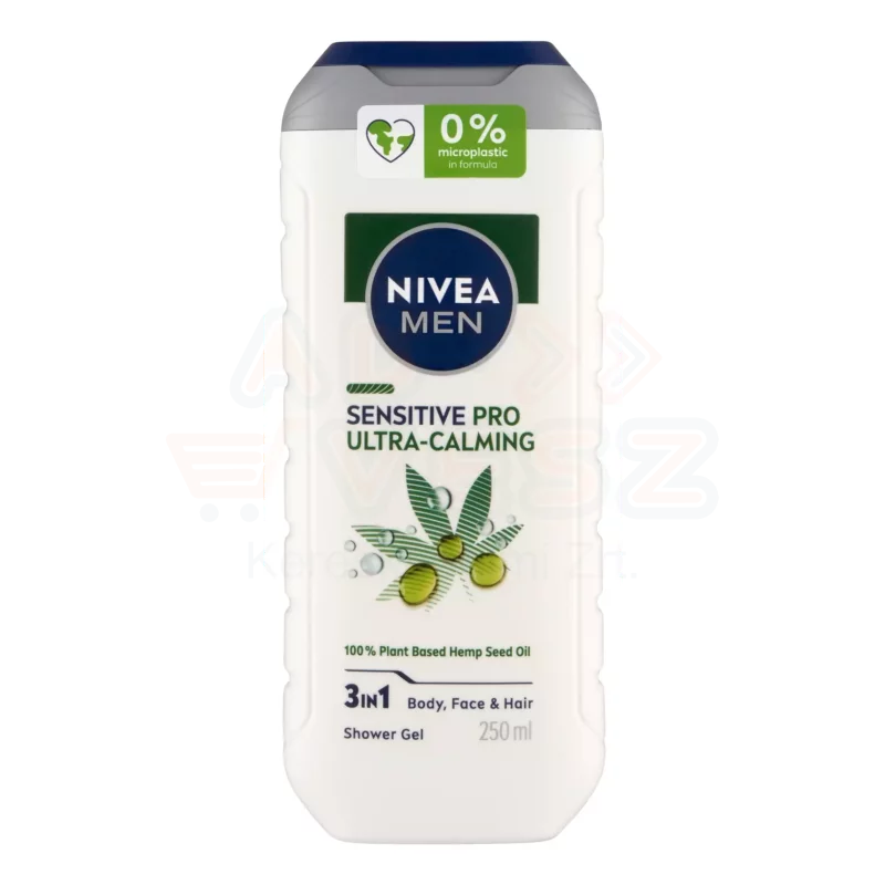 NIVEA MEN tusfürdő 250 ml Sensitive Pro Ultra-Calming Kép