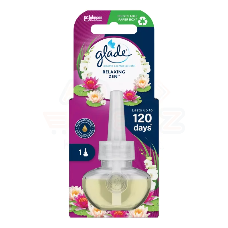 Glade® elektromos utántöltő 20 ml Japán kert/Relaxing Zen Kép