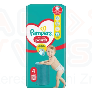Pampers Pants nadrágpelenka JumboPack 4méret 52 db