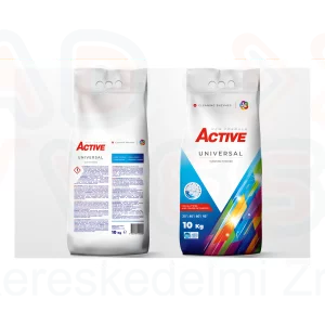 Active mosópor 10 kg Universal zsákos (130 mosás)