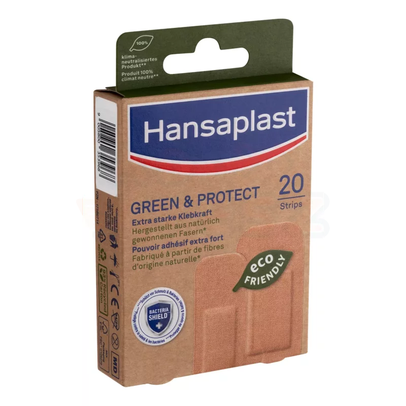 HANSAPLAST sebtapasz 20 db Green & Protect lebomló Kép