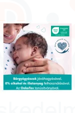Pampers törlőkendő 52 db Sensitive 0%plastic Kép