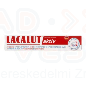 Lacalut fogkrém 75 ml Aktiv