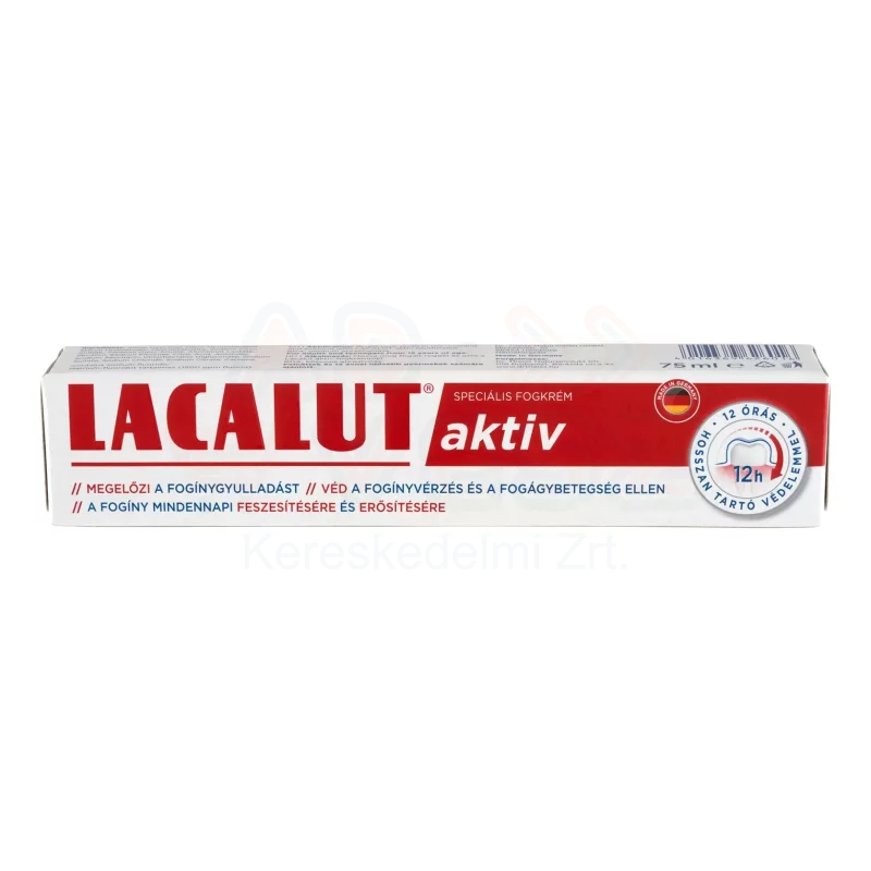 Lacalut fogkrém 75 ml Aktiv Kép