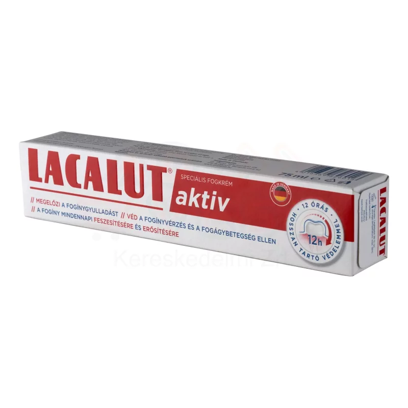 Lacalut fogkrém 75 ml Aktiv Kép