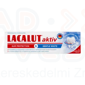 Lacalut fogkrém 75 ml Gum protection & gentle white Aktiv