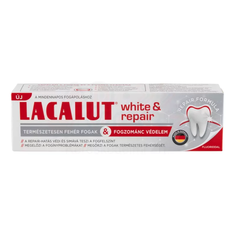 Lacalut fogkrém 75 ml White & Repair Kép