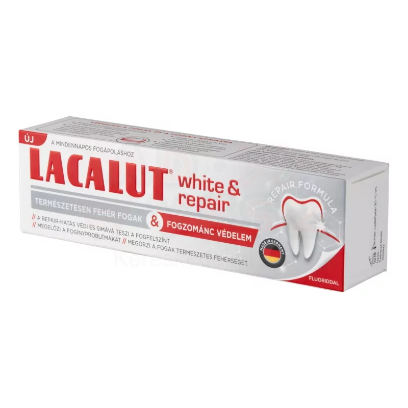 Lacalut fogkrém 75 ml White & Repair Kép