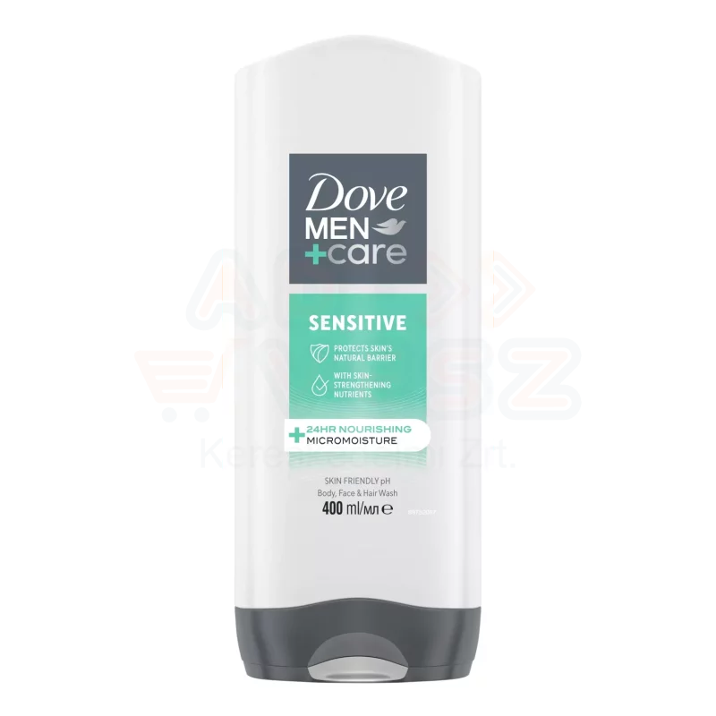 DOVE Men+Care tusfürdő 400 ml Sensitive Kép