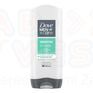 DOVE Men+Care tusfürdő 400 ml Sensitive