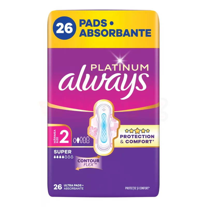 Always egészségügyi betét Platinum Super 26 Kép