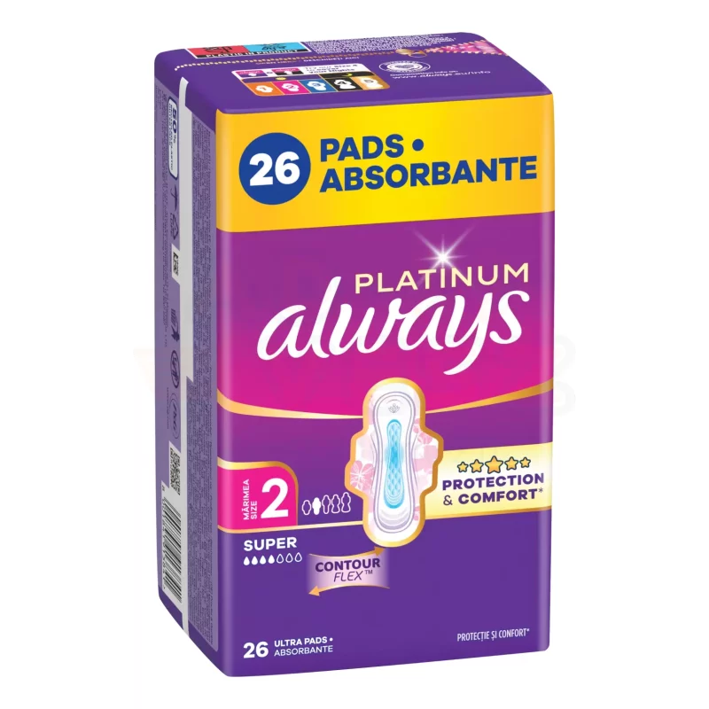 Always egészségügyi betét Platinum Super 26 Kép